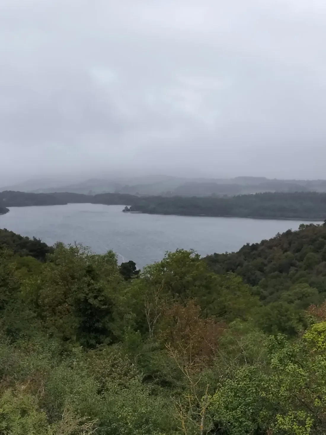 Landscape around Urrunaga reservoir